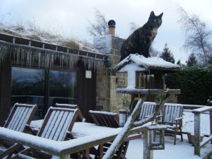 picture of Snowy Hytte - click for larger image. Opens in new tab